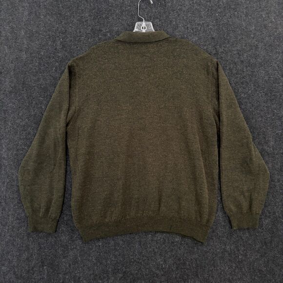 Valda Collection Sweater Mens XL Wool Blend Italy Long Sleeve Pullover - Picture 5 of 8